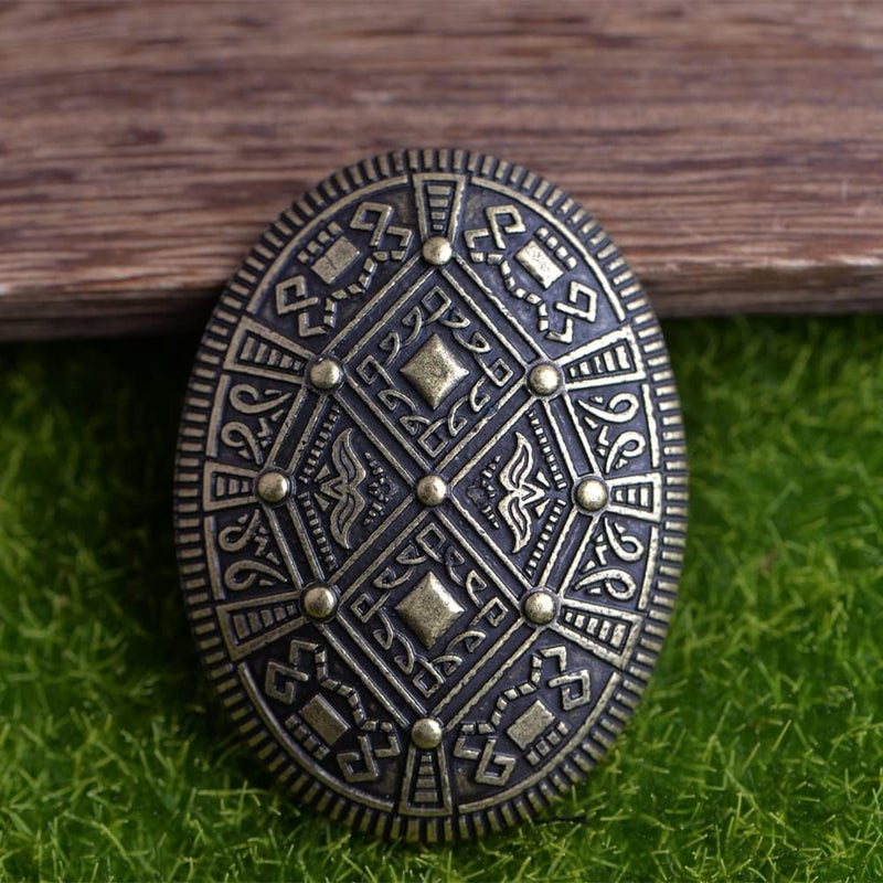 LANGHONG Norse Viking Brooch For Men Turtle Brooch Talisman Jewelry, Gift For Men - Image 5